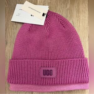 NWT Ugg x Anthropologie Pink beanie